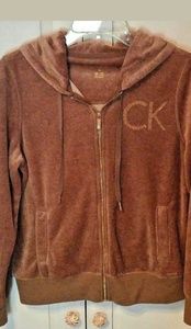 New Calvin Klein Velour hoodie